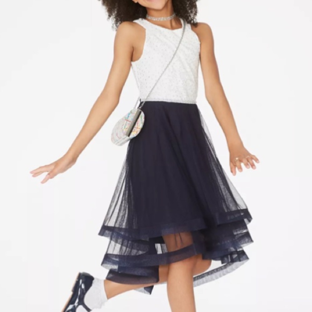 Speechless party rhinestone dress girls junior plus